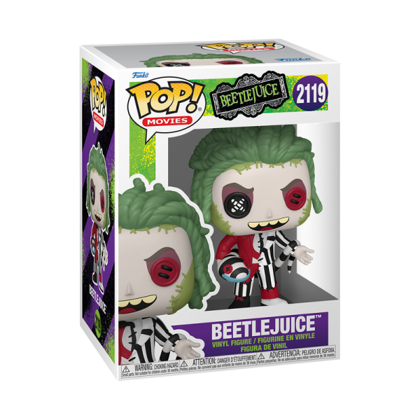 FUNKO POP! Vinyl Figur Movie Patchwork Beetlejuice 2119
