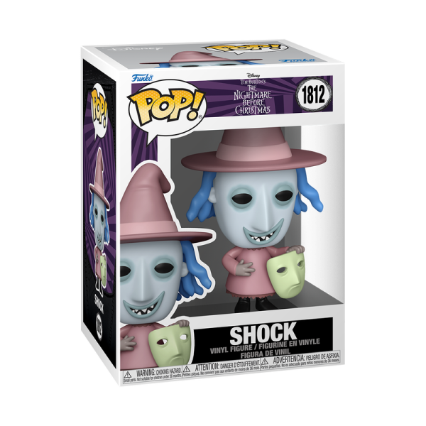 FUNKO POP! Vinyl Figur Disney Tim Burton Nightmare before Christmas Shock 1812