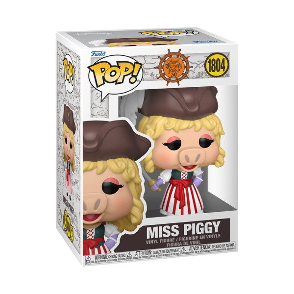 FUNKO POP! Vinyl Figur Disney Muppets Muppet Treasure Island Die Schatzinsel Miss Piggy 1804