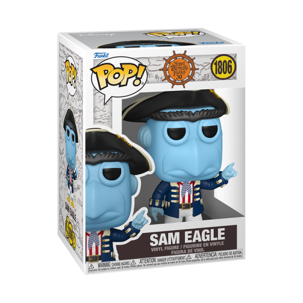 FUNKO POP! Vinyl Figur Disney Muppets Muppet Treasure Island Die Schatzinsel Sam Eagle 1806