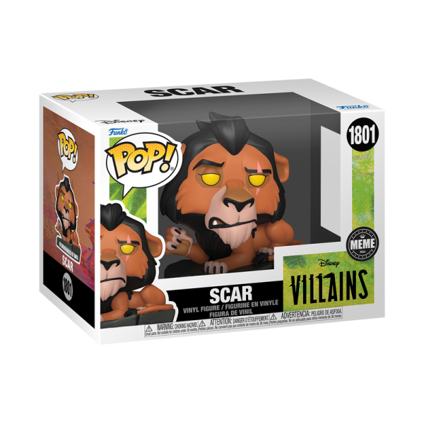 FUNKO POP! Vinyl Figur Disney Villains König der Löwen Scar Meme 1801
