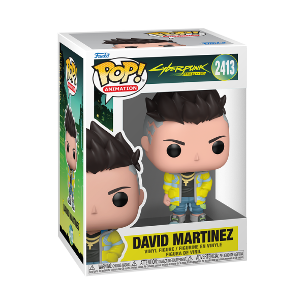 FUNKO POP! Vinyl Figur Animation Cyberpunk Edgerunners David Martinez 2413