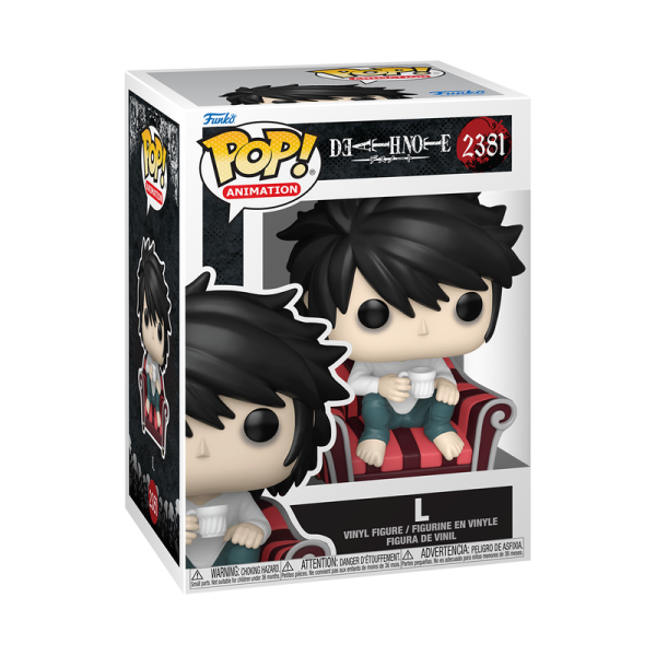 FUNKO POP! Vinyl Figur Animation Death Note L 2381