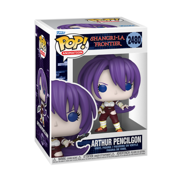 FUNKO POP! Vinyl Figur Animation Shangri-La Frontier Arthur Pencilgon 2480
