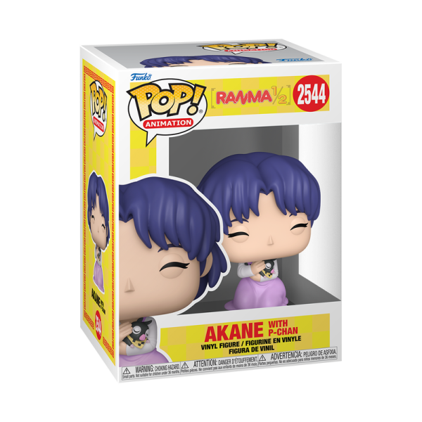 FUNKO POP! Vinyl Figur Animation Ranma 1 2 Akane with P Chan 2544
