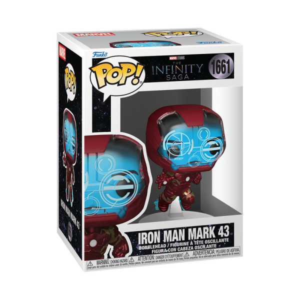 FUNKO POP! Vinyl Figur MARVEL Infinity Saga Iron Man Mark 43 1661