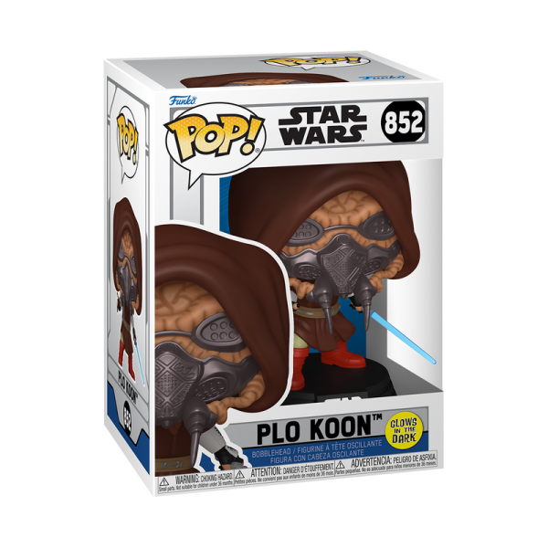 FUNKO POP! Vinyl Figur Star Wars The Clone Wars Plo Koon 852