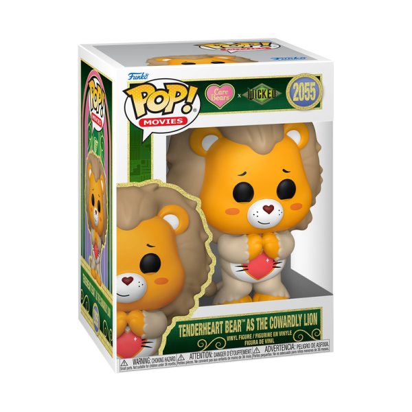 FUNKO POP! Vinyl Figur Movie Wicked x Care Bears Die Glücksbärchis Tenderheart Bear as The Cowardly Lion 2055