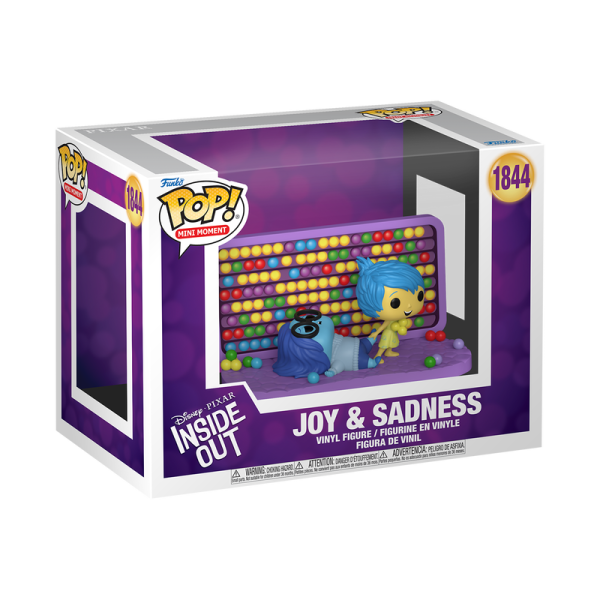 FUNKO POP! Vinyl Figur Mini Moment Disney Inside Out Alles steht Kopf Joy and Sadness 1844