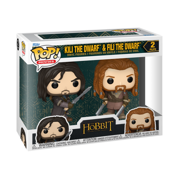 FUNKO POP! Vinyl Figur The Hobbit Kili the Dwarf and Fili the Dwarf 2er Pack