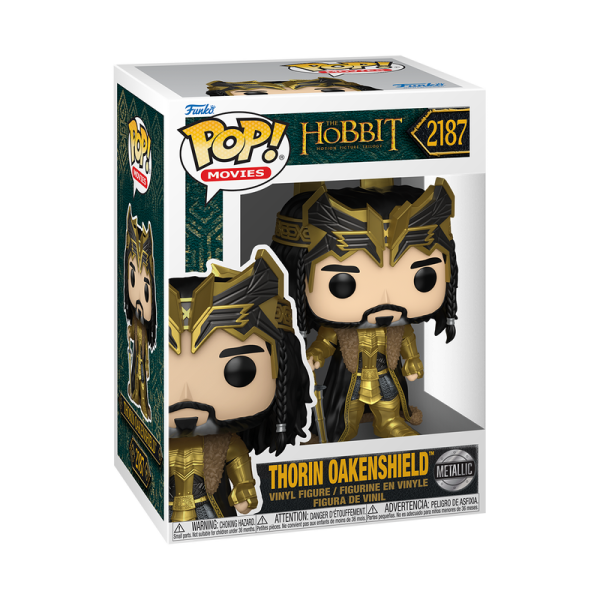 FUNKO POP! Vinyl Figur The Hobbit Thorin Oakenshield 2187 Metallic