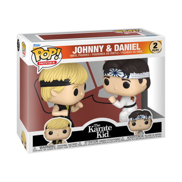 FUNKO POP! Vinyl Figur Movie The Karade Kid Johnny und Daniel 2er Pack