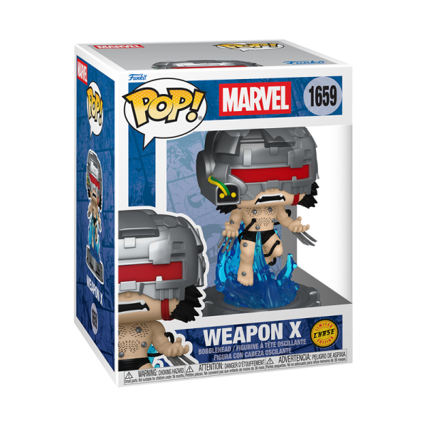 FUNKO POP! Vinyl Figur Premium MARVEL Weapon X 1659 Chance of Chase