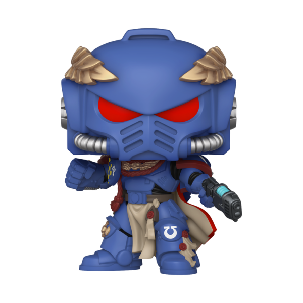 FUNKO POP! Vinyl Figur Games Total Warhammer 40000 Ultramarines Captain 1288