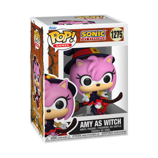 FUNKO POP! Vinyl Figur Games Sonic the Hedgehog Amy as Witch 1275