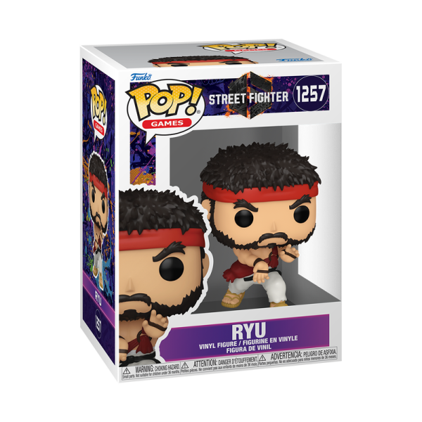 FUNKO POP! Vinyl Figur Games Street Fighter Ryu 1257