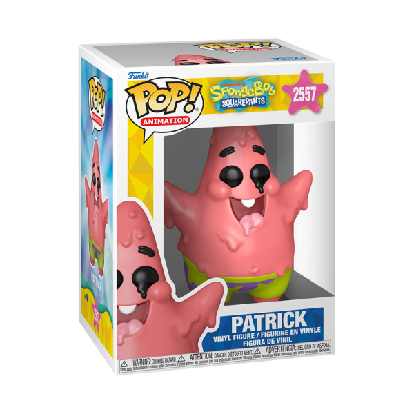 FUNKO POP! Vinyl Figur Animation Spongebob Schwammkopf Sqarepants Patrick Melting  2557