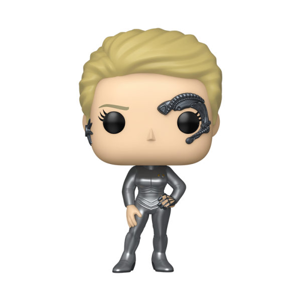 FUNKO POP! Vinyl Figur Television Star Trek Voyager   Seven of Nine 1927 Metallic