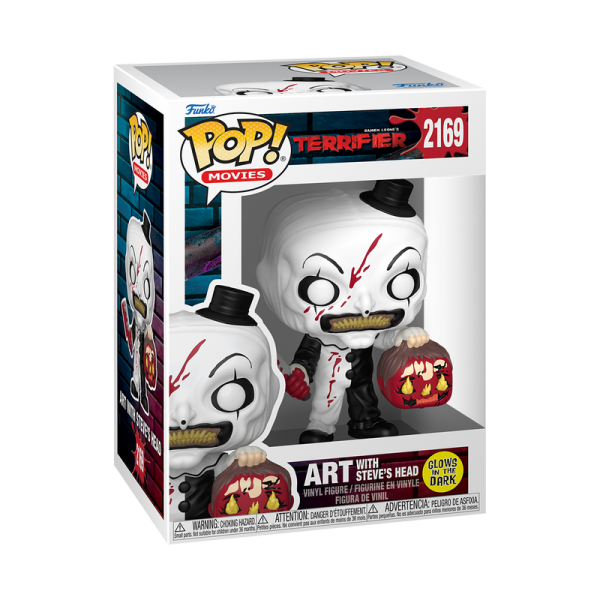 FUNKO POP! Vinyl Figur Movie Terrifier Art with Steves Head 2169
