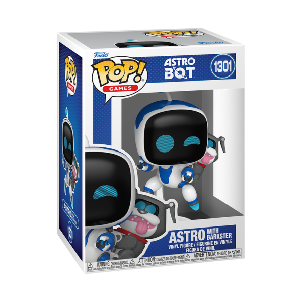 FUNKO POP! Vinyl Figur Games Astro Bot Astro with Barkster 1301
