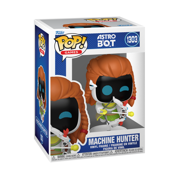 FUNKO POP! Vinyl Figur Games Astro Bot Machine Hunter 1303