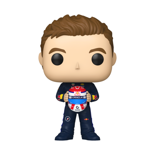 FUNKO POP! Vinyl Figur Sports Racing Formula One Formel 1 Oracle Red Bull Max Verstappen Holding Helmet 17