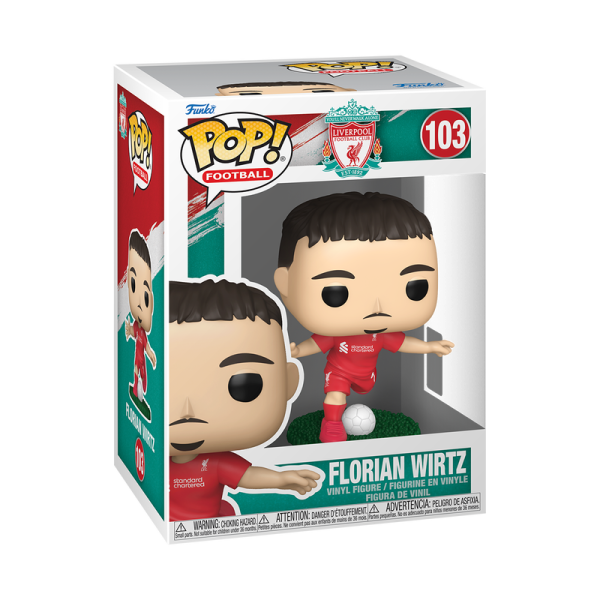 FUNKO POP! Vinyl Figur Sports Football Fußball FC Liverpool Florian Wirtz 103