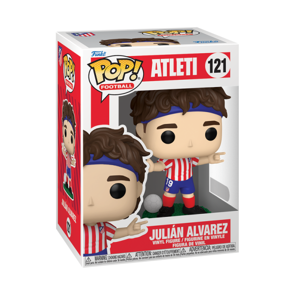 FUNKO POP! Vinyl Figur Sports Football Atleti Atletico Madrid Julian Alvarez 121