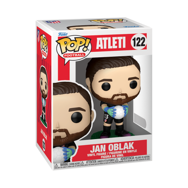 FUNKO POP! Vinyl Figur Sports Football Atleti Atletico Madrid Jan Oblak 122