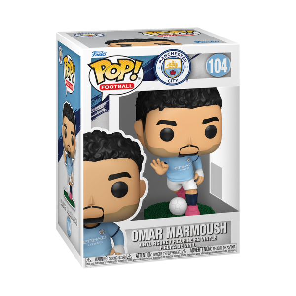 FUNKO POP! Vinyl Figur Sports Football Fußball Manchester CIty Omar Marmoush 104