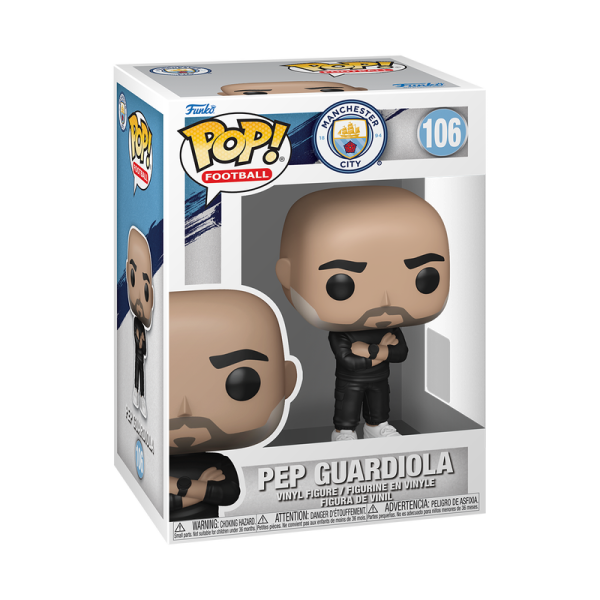 FUNKO POP! Vinyl Figur Sports Football Fußball Manchester CIty Pep Guardiola 106