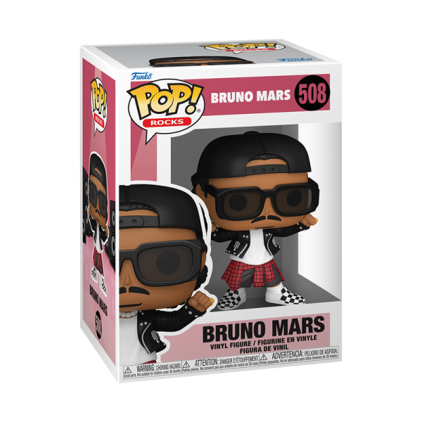FUNKO POP! Vinyl Figur Music Rocks Bruno Mars APT 508