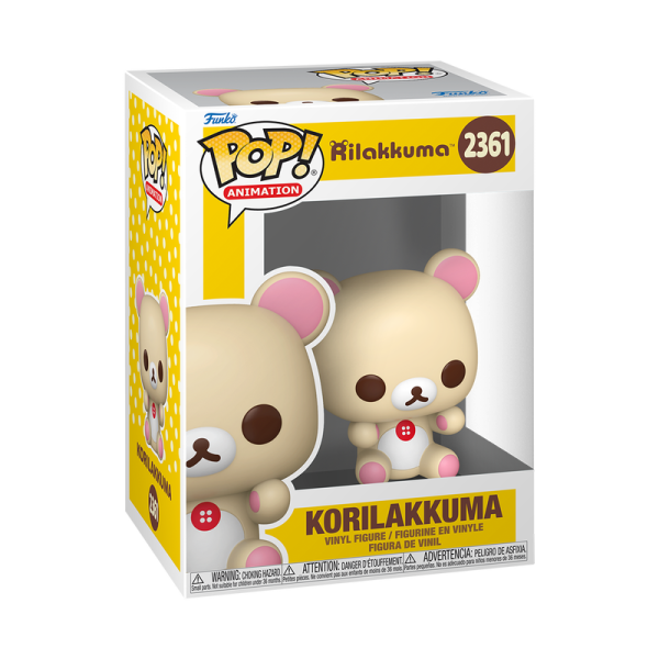 FUNKO POP! Vinyl Figur Animation Rilakkuma Korilakkuma 2361