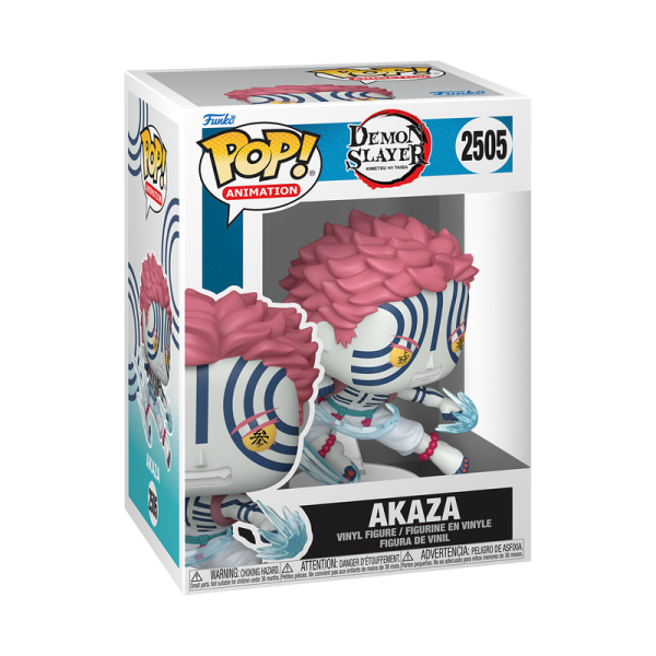 FUNKO POP! Vinyl Figur Animation Demon Slayer Akaza Fist FIght 2505