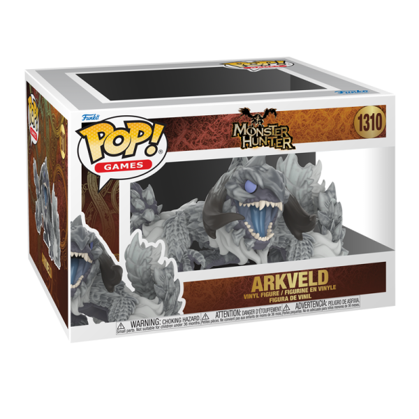 FUNKO POP! Vinyl Figur Games Monster Hunter Wilds Arkveld 1310 15cm