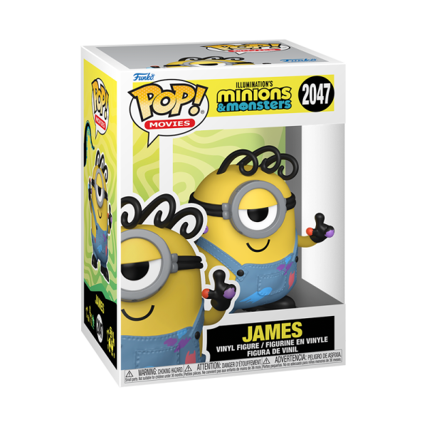 FUNKO POP! Vinyl Figur Movie minions und Monsters 3 James 2047
