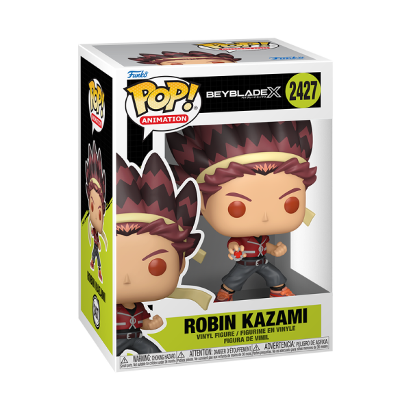 FUNKO POP! Vinyl Figur Animation Beyblade X Robin Kazami 2427