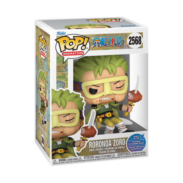 FUNKO POP! Vinyl Figur Animation One Piece Roronoa Zoro 2568 Sitter