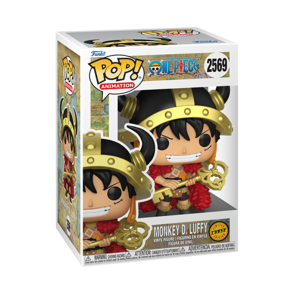 FUNKO POP! Vinyl Figur Animation One Piece Monkey D Luffy with Helmet 2569 Chance of Chase
