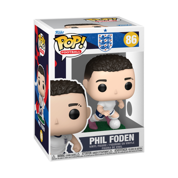 FUNKO POP! Vinyl Figur Sports Fußball National Team England Phil Foden 86