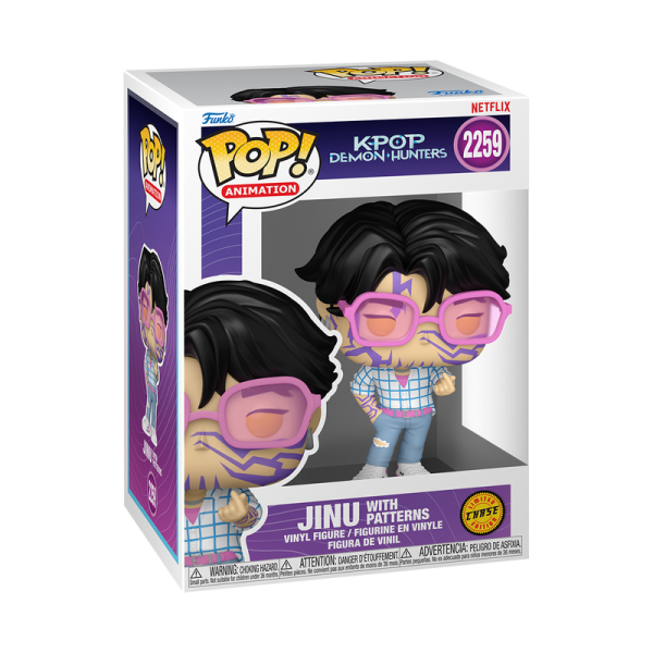 FUNKO POP! Vinyl Figur Animation KPop Demon Hunters Jinu 2259 Chance of Chase
