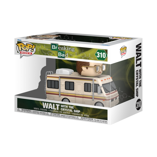 FUNKO POP! Vinyl Figur Rides  Television Breaking Bad Walt with the Crystal Ship 310