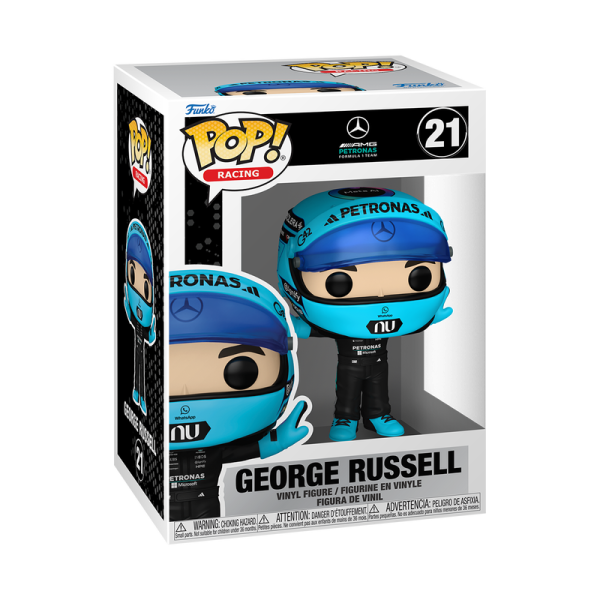FUNKO POP! Vinyl Figur Sports Racing AMG Mercedes Formel Formula 1 George Russell 21