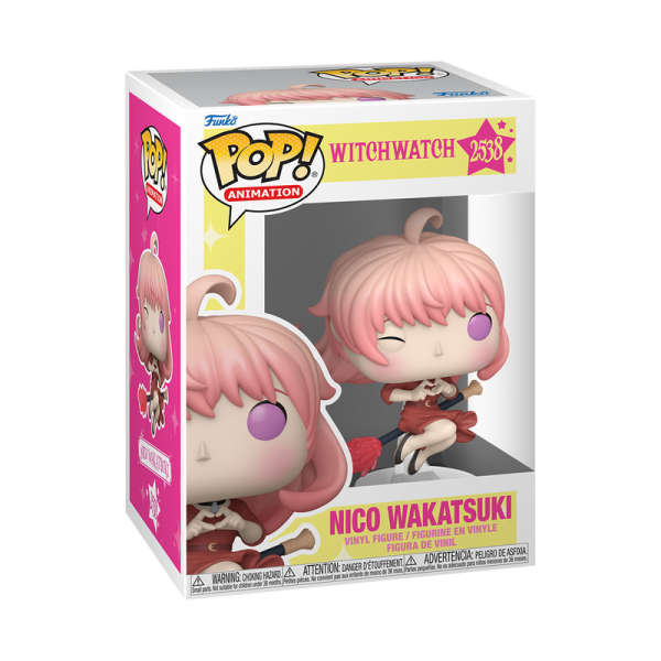 FUNKO POP! Vinyl Figur Animation Witch Watch Nico Wakatsuki 2538 Chance of Chase