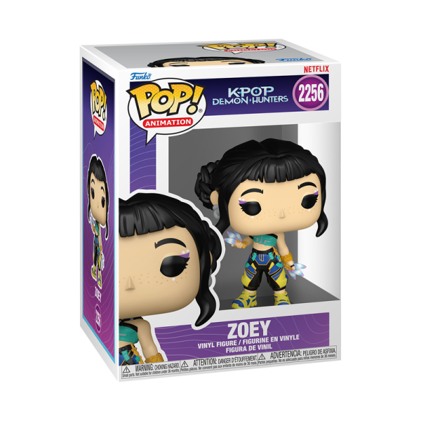 FUNKO POP! Vinyl Figur Animation KPop Demon Hunters Zoey 2256