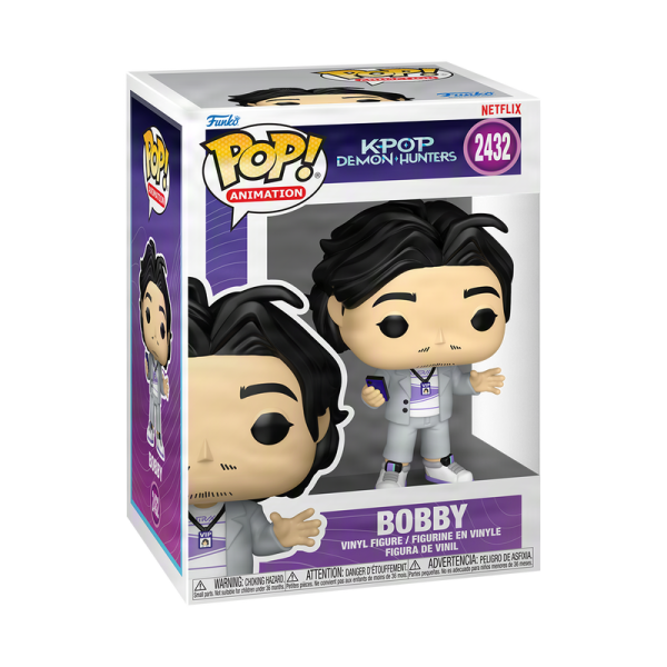 FUNKO POP! Vinyl Figur Animation K Pop Demon Hunters Bobby 2432