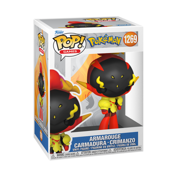 FUNKO POP! Vinyl Figur Games Pokemon Armarouge Crimanzo 1269