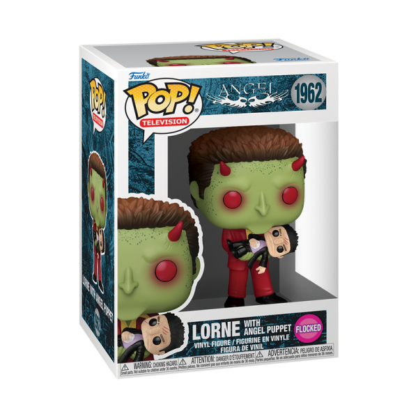 FUNKO POP! Vinyl Figur Television Angel Jäger der Finsternis Lorne with Angel Puppet 1962