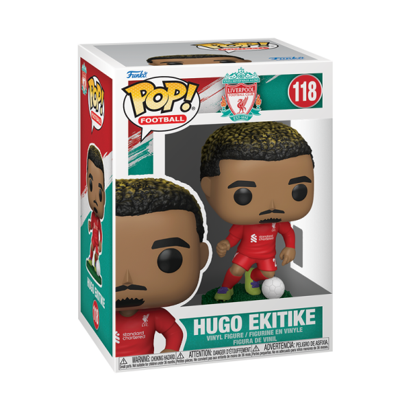 FUNKO POP! Vinyl Figur Sports Football EFL Liverpool Hugo Ekitike 118