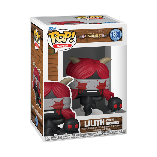 FUNKO POP! Vinyl Figur Games The Binding of Isaac Lilith with Incubus 1339